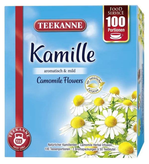 Teekanne Kräutertee 8 Kräuter Food Service 100 Teebeutel (125g) 4