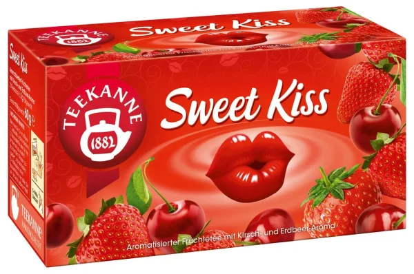 Teekanne Früchtetee Sweet Kiss 20 Teebeutel (60g) 7