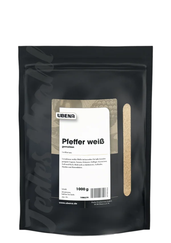 Fuchs Pfeffer Weiß Gemahlen (1kg) 4