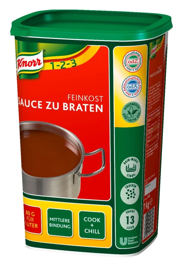 Knorr Feinkost Sauce Zu Braten (1 Kg) 1