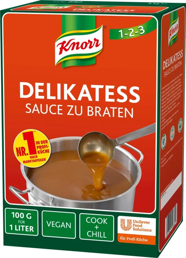 Knorr Feinkost Sauce Zu Braten (1 Kg) 4