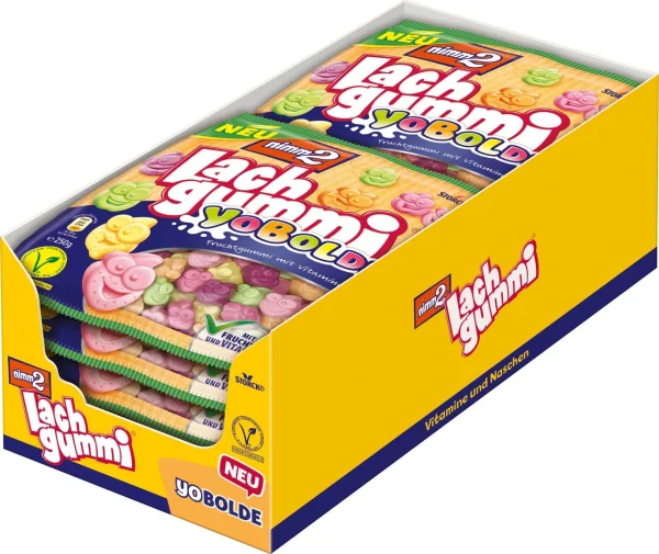 Hellma Fruchtgummi Mini Schlafschäfchen 100 Portionen X 8,5g (850 G) 8
