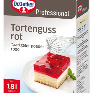 Dr. Oetker Professional Tortenguß Rot (1 Kg) 12