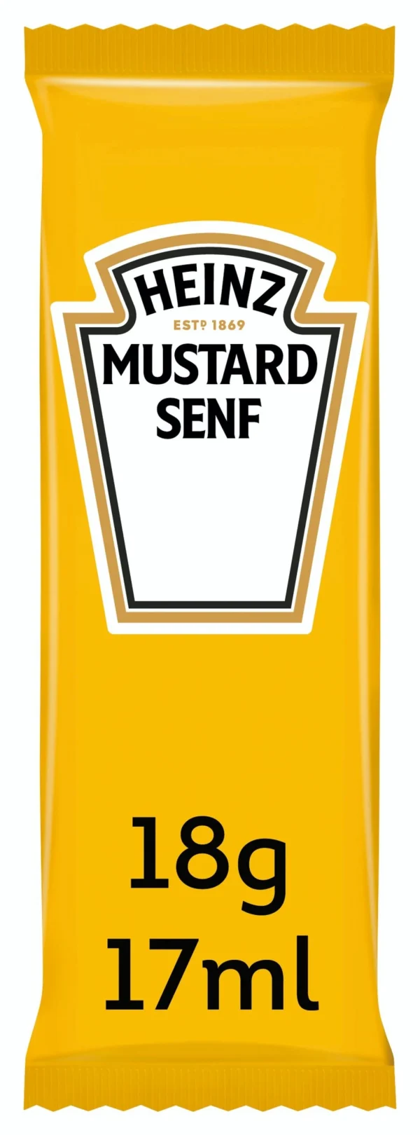 Heinz Senf 100 Portionen X 17ml (1,7 L) 1