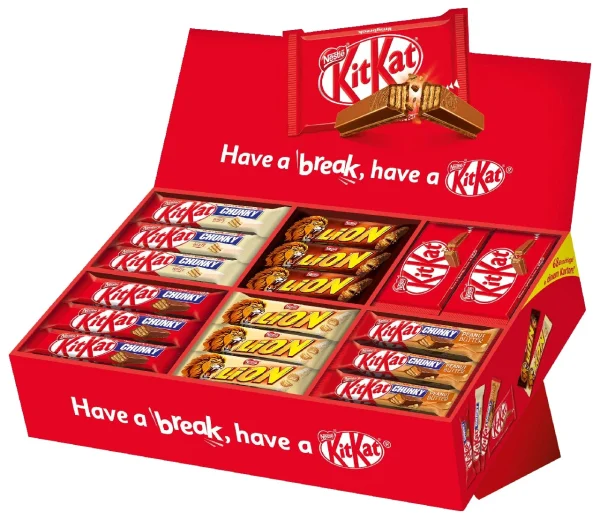 Nestlé® Nestle Schokoladenriegel Mix-Karton 68 Portionen (2.8 Kg) 1