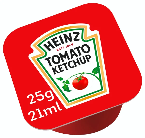 Heinz Tomato Ketchup 100 Portionen X 21ml (2,1 L) 1
