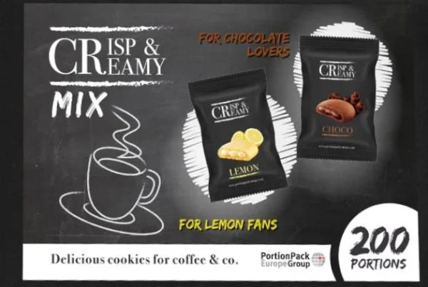 Hellma Kekse Crisp & Creamy Mix 200 Portionen (998 Gr) 8