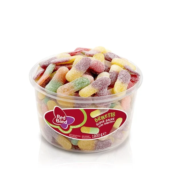 Red Band Fruchtgummi Schnuller Super Sauer 100 Portionen (1,2 Kg) 6