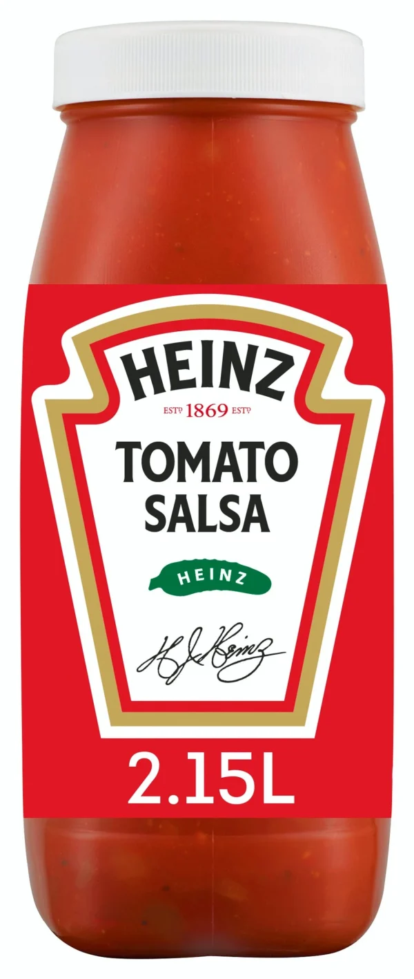 Heinz Spicy Tomato Salsa 100 Portionen X 25g (2,5 Kg) 4