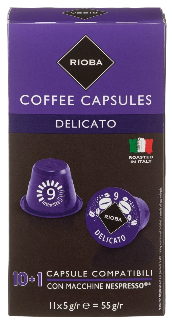 Rioba Kaffeekapseln Armonioso 11 Kapseln (55 G) 5