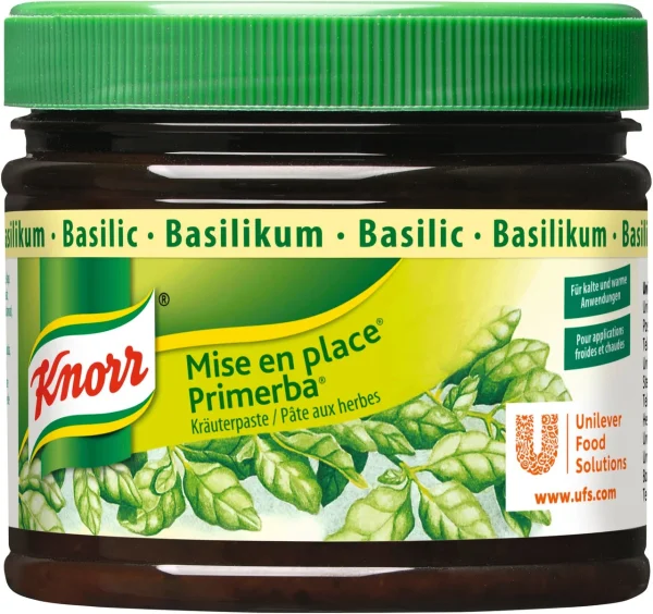 Knorr Kräuterpaste Basilikum Primerba (340 G) 1