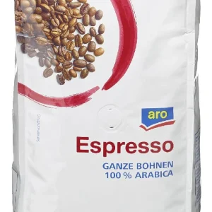 Aro Kaffeebohnen Caffé Crema 100% Arabica (1 Kg) 15