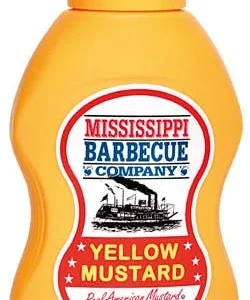 Mississippi BBQ Yellow Mustard Senf (255 G) 12