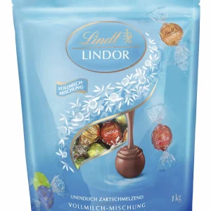Lindt LINDOR Schokoladenkugel Beutel Dunkle Mischung 80 X 12,5 G (1 Kg) 15
