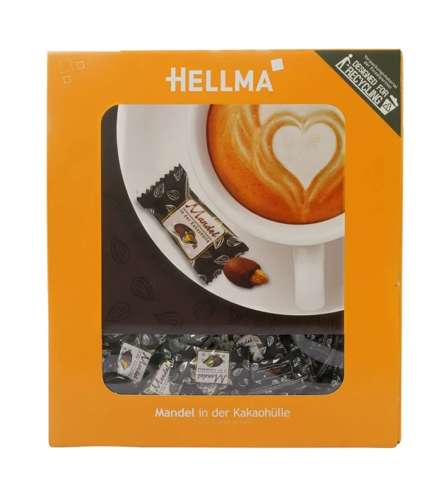 Hellma Pralinen Mandeln In Kakaohülle 380 Portionen X 2,33 G (885,4 G) 7