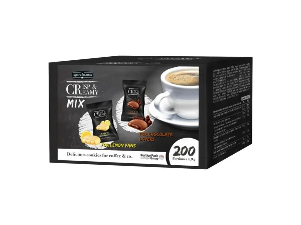 Hellma Kekse Crisp & Creamy Mix 200 Portionen (998 Gr) 1