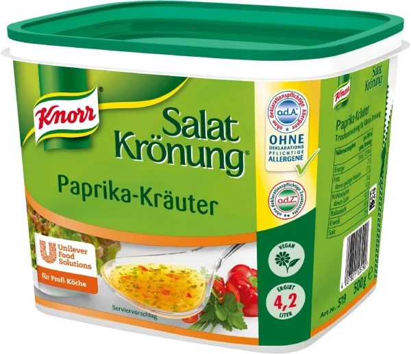 Knorr Salatdressing Salat Krönung Balsamico Kräuter (500 G) 4