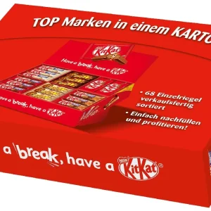 Nestlé® Nestle Schokoladenriegel Mix-Karton 68 Portionen (2.8 Kg) 19