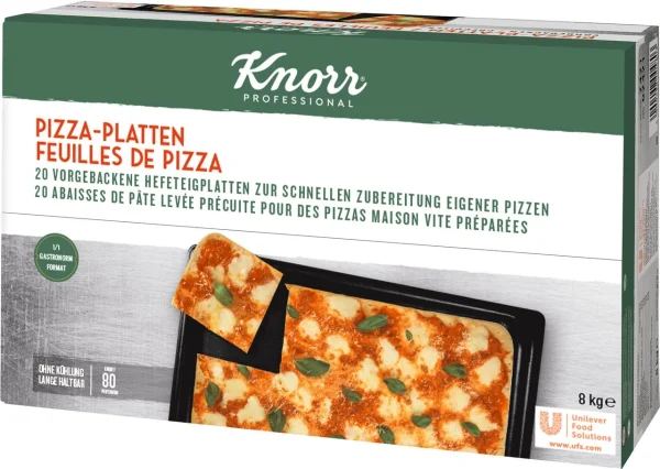 Knorr Professional Pizza-Platten (8 Kg) 1