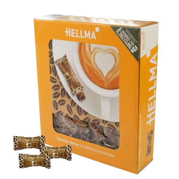 Hellma Pralinen Espresso-Bohnen In Vollmilchschokolade 380 Portionen X 1,1 G (418 G) 8