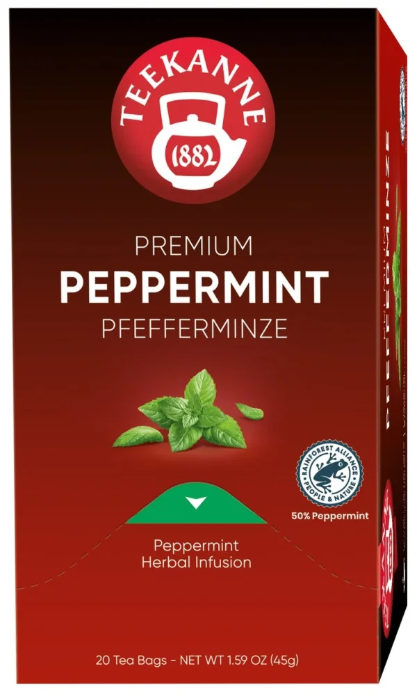 Teekanne Kräutertee Minze 20 Teebeutel (45 G) 4