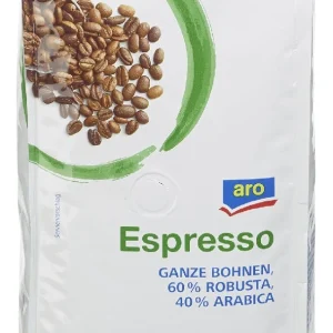 Aro Kaffeebohnen Espresso 100% Arabica (1 Kg) 11