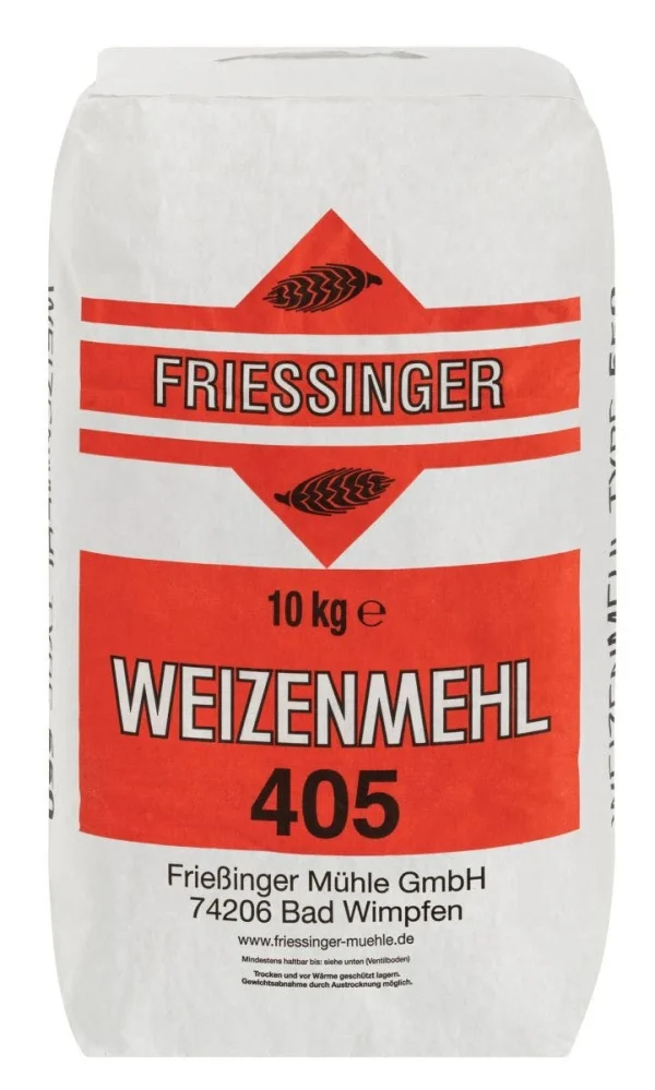 Friessinger-muhle Frießinger Mühle Weizenmehl T405 (10kg) 1