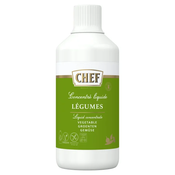 CHEF Flüssiges Konzentrat Gemüse (1 L) 1