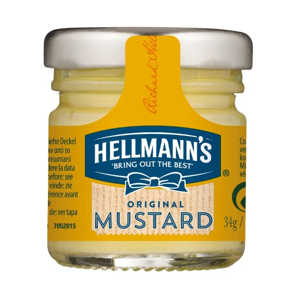 Hellmann’s Hellmann’s Senf 80 Portionen X 34g (2,72 Kg) 1