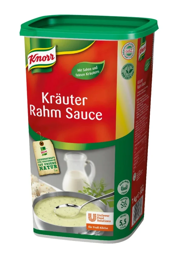 Knorr Kräuter Rahm Sauce (1 Kg) 1