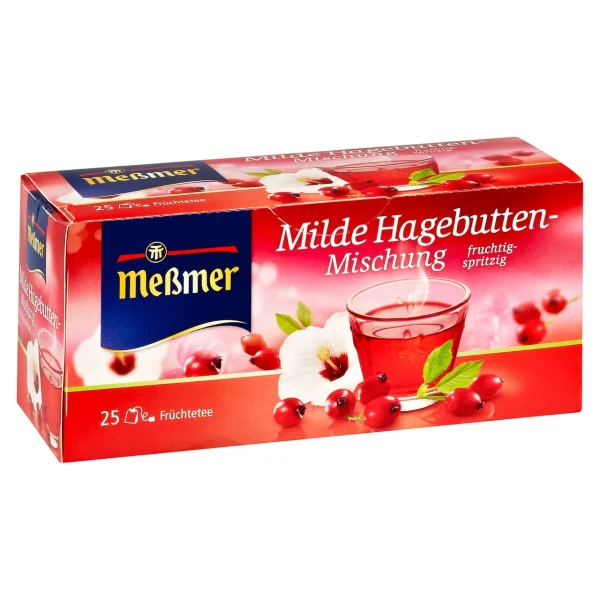 Meßmer Früchtetee Mischung 25 Teebeutel (75 G) 3