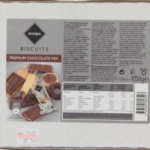 Rioba Kekse Premium Chocolate Mix 120 Portionen (1,08 Kg) 21