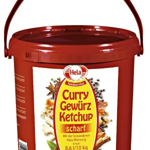 Hela Curry Gewürz Ketchup Delikat (10 Kg) 11