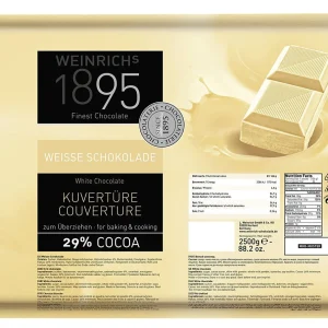 Weinrich Kuvertüre Tropfen Zartbitter (1,5 Kg) 15