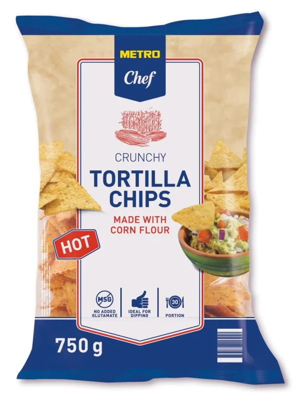 Metro-chef Metro Chef Tortilla Chips BBQ (750 G) 5