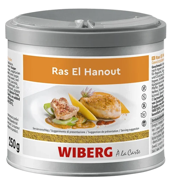 WIBERG Ras El Hanout Gewürzzubereitung Orientalischer Art (470 Ml) 1