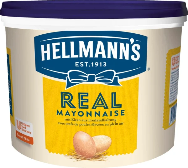 Hellmann’s Real Mayonaise 120 Portionen X 20 Ml (2,4 L) 4