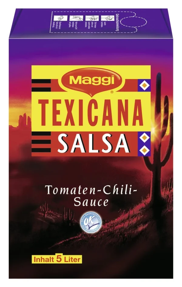 Maggi Texicana Salsa Tomaten-Chili-Sauce (5 L) 1
