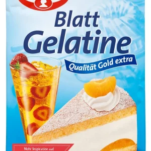 Dr. Oetker Blattgelatine Weiß 6 Portionen (10 G) 12