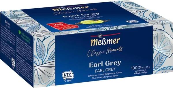 Meßmer Schwarztee Earl Grey 25 Teebeutel (44 G) 6