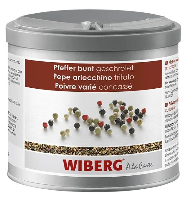 WIBERG Pfeffer Bunt Geschrotet (470 Ml) 1