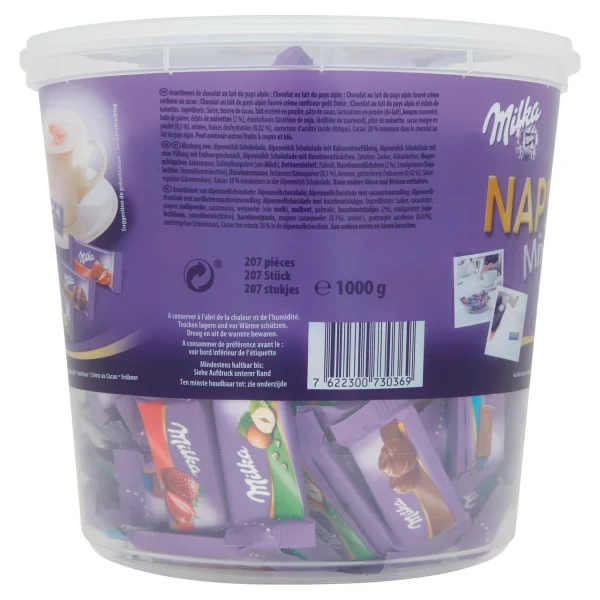 Milka Pralinen Naps Mix 207 Portionen (1kg) 7