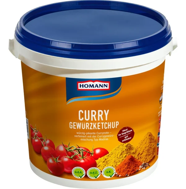 Hela Curry Gewürz Ketchup Delikat (10 Kg) 5