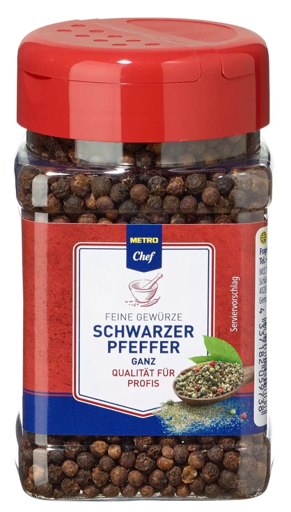Metro-chef METRO Chef Pfeffer Schwarz Ganz (1 Kg) 3