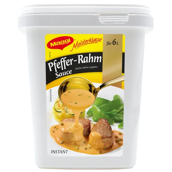 Maggi Meisterklasse Pfeffer-Rahm-Sauce (750 G) 1