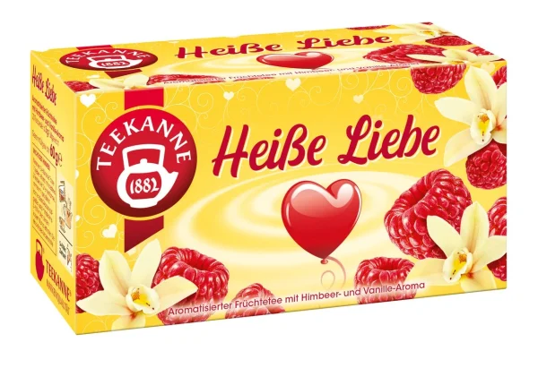 Teekanne Früchtetee Heiße Liebe 20 Teebeutel (60g) 7