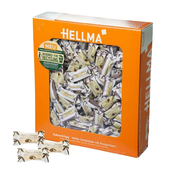 Hellma Schokoladengebäck Kokos-Krispy 380 Portionen X 1,05 G (399 G) 7