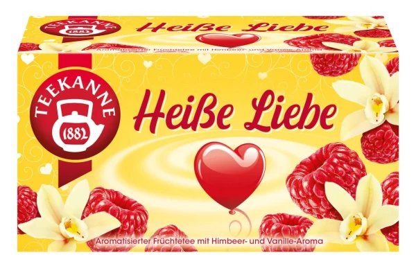 Teekanne Früchtetee Heiße Liebe 20 Teebeutel (60g) 1