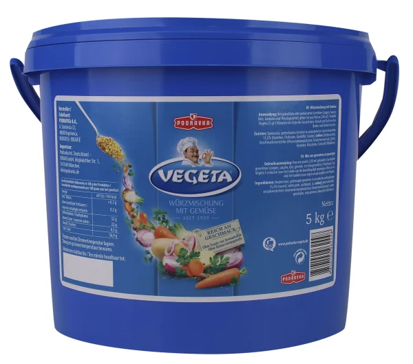 VEGETA Würzmischung Mit Gemüse (5 Kg) 1