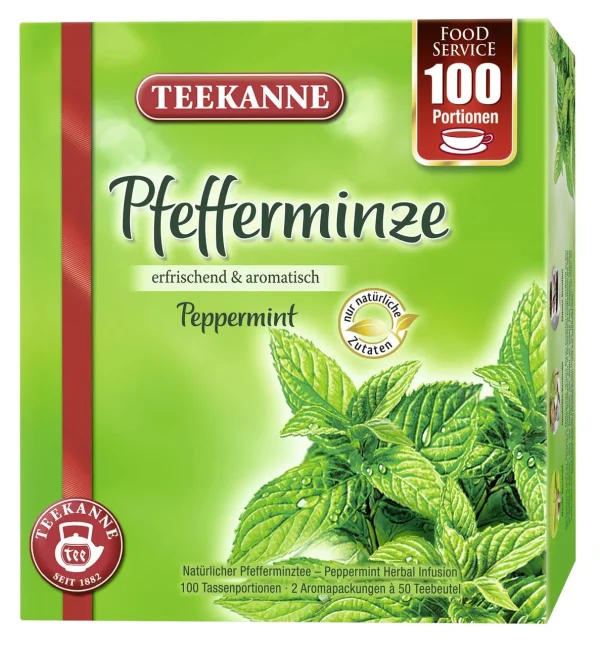 Teekanne Kräutertee 8 Kräuter Food Service 100 Teebeutel (125g) 3